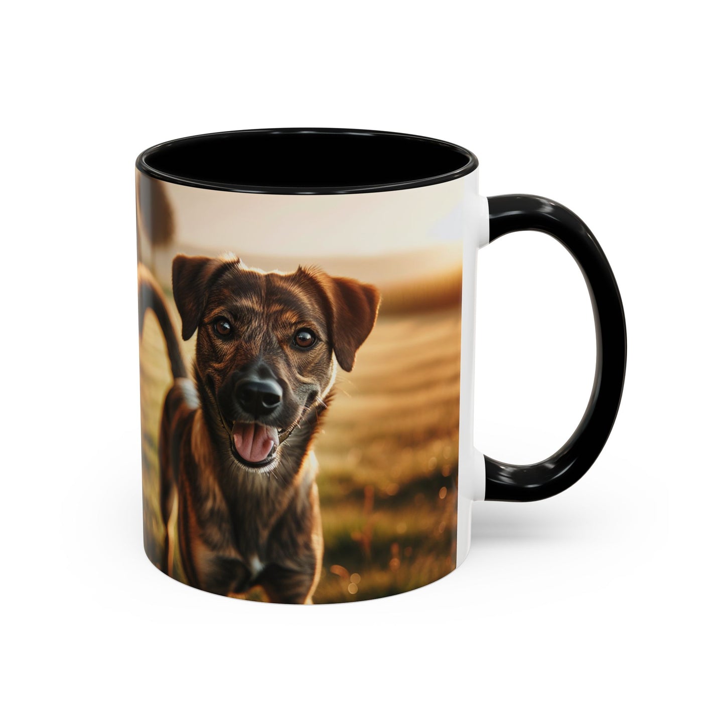 Mug à café Mountain Cur Accent - Cadeau idéal pour les amoureux des chiens
