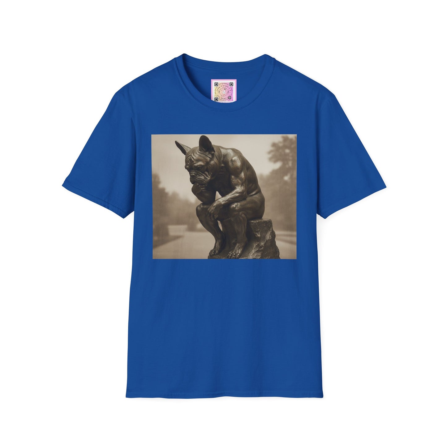 Canine Canvas Collection: Rodin Homage Tee Shirt