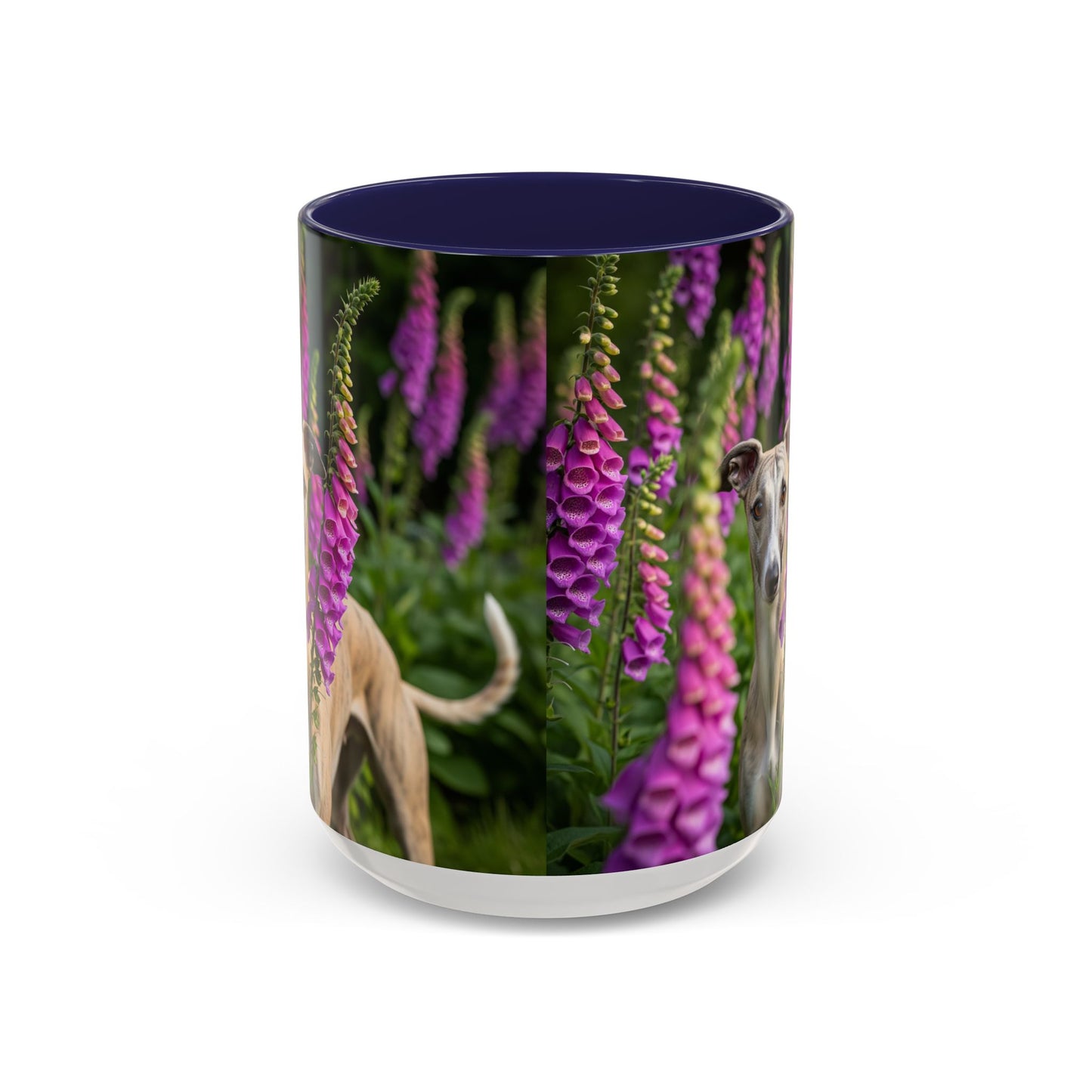 Whippet Accent Coffee Mug - Perfect Gift for Dog Lovers