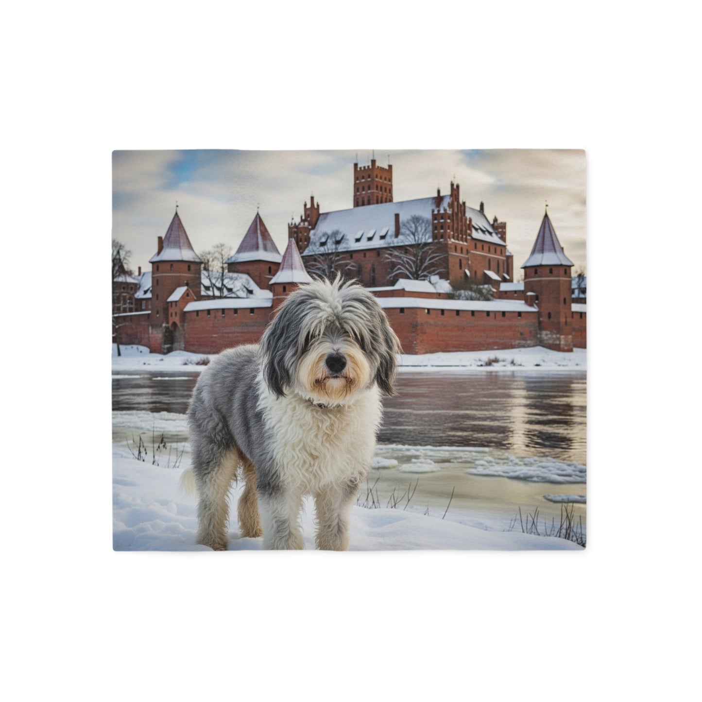 Polish Lowland Sheepdog Blanket