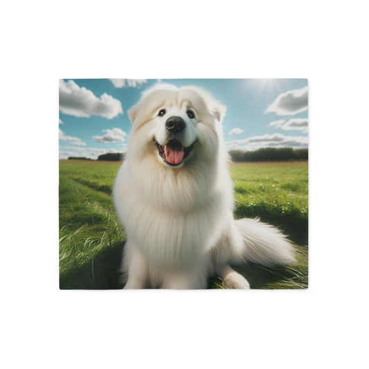 Maremma Sheepdog Sweatshirt Blanket