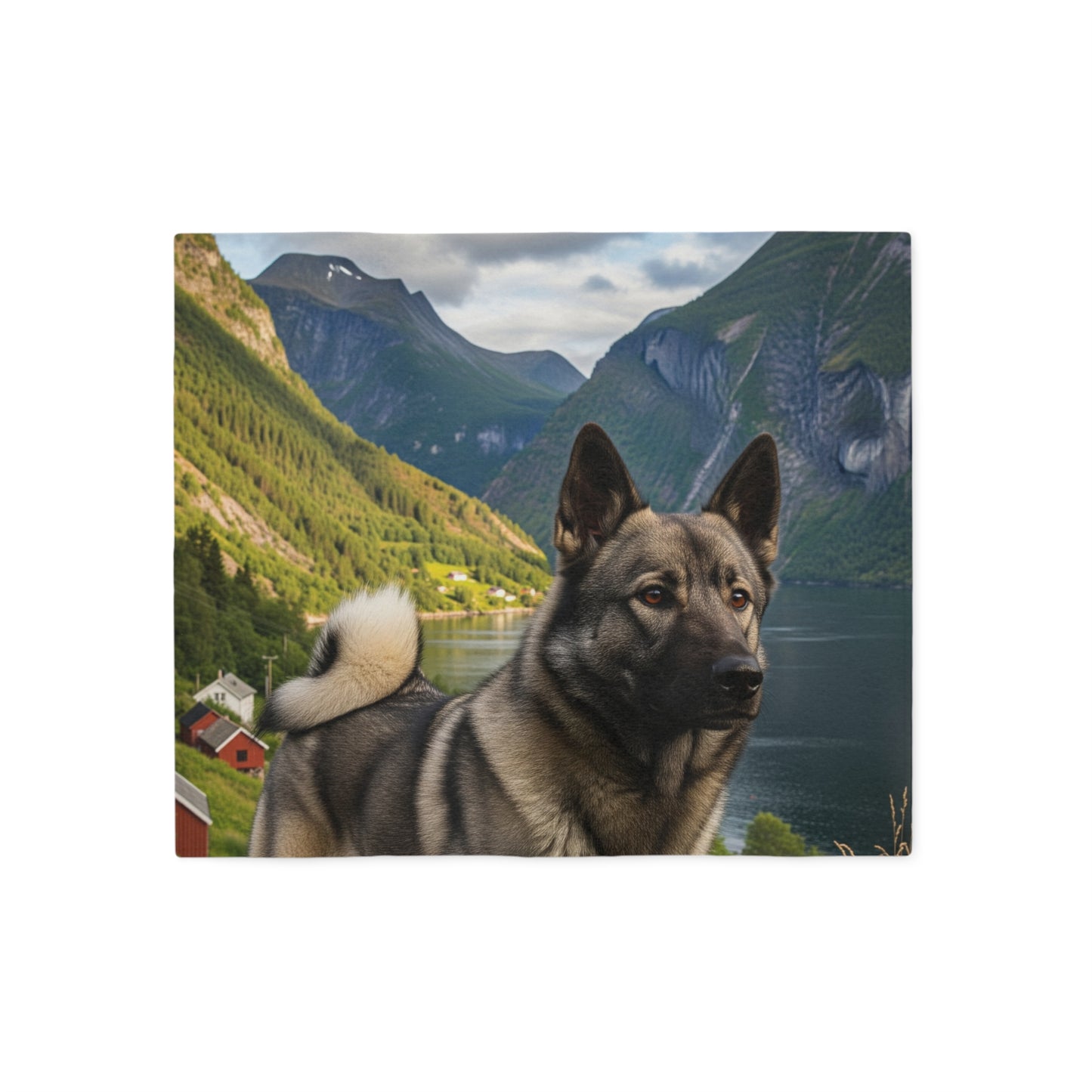 Norwegian Elkhound Blanket