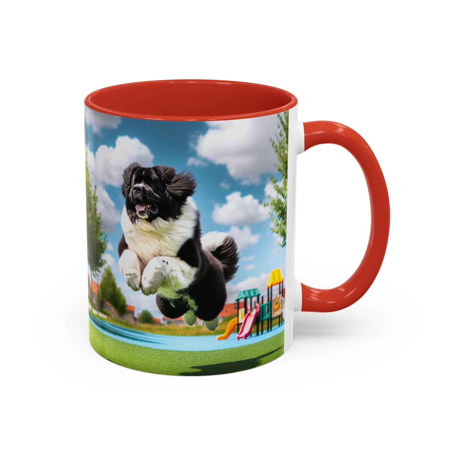Taza de café con acento Landseer: el regalo perfecto para los amantes de los perros