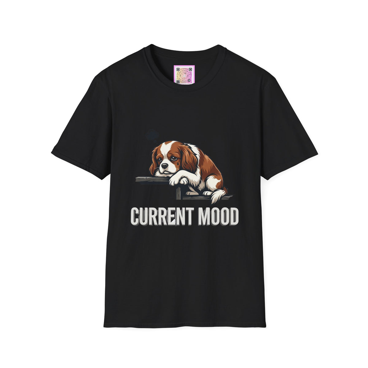 Cavalier King Charles Spaniel Current Mood Tee Shirt