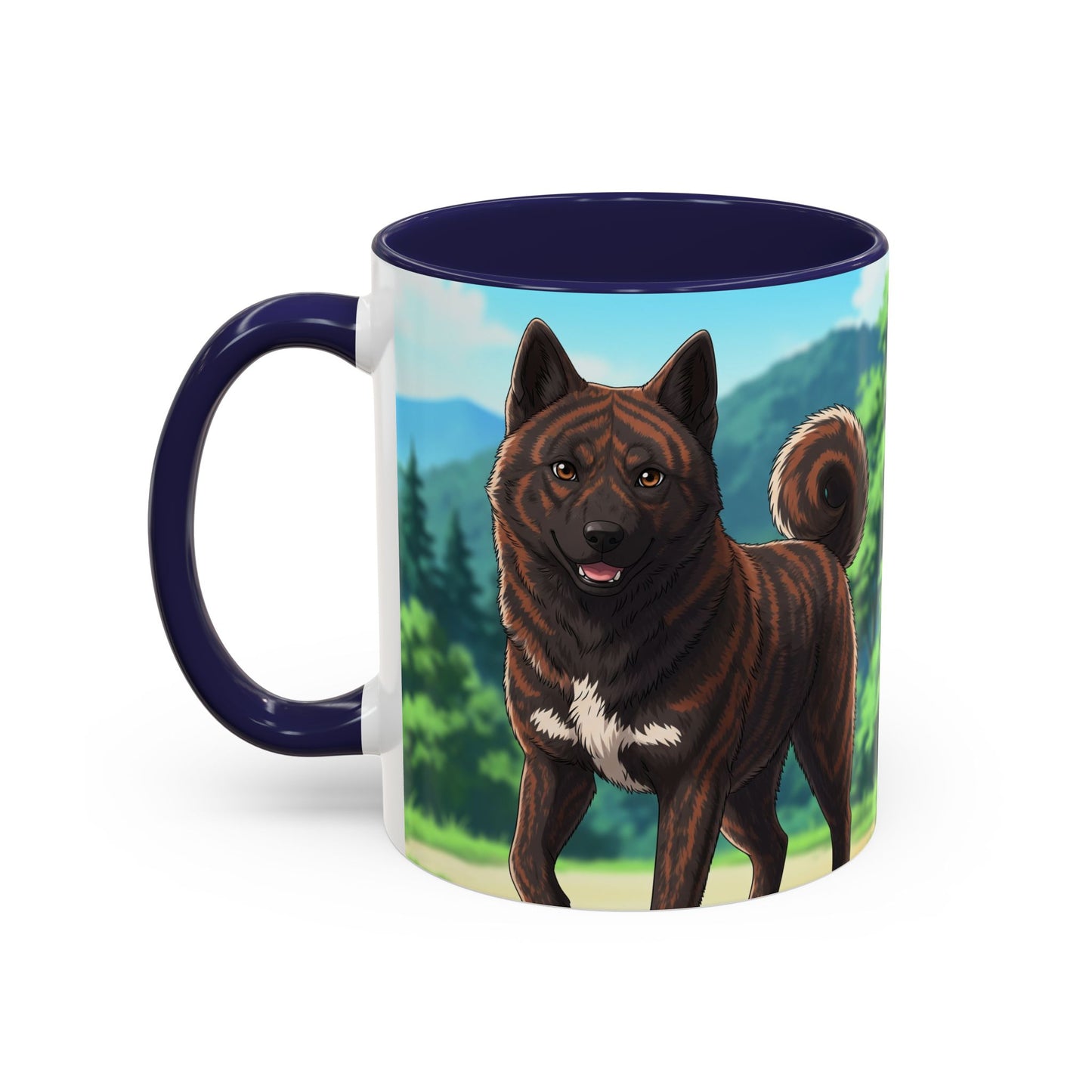 Mug à café Kai Ken Accent - Le cadeau idéal pour les amoureux des chiens