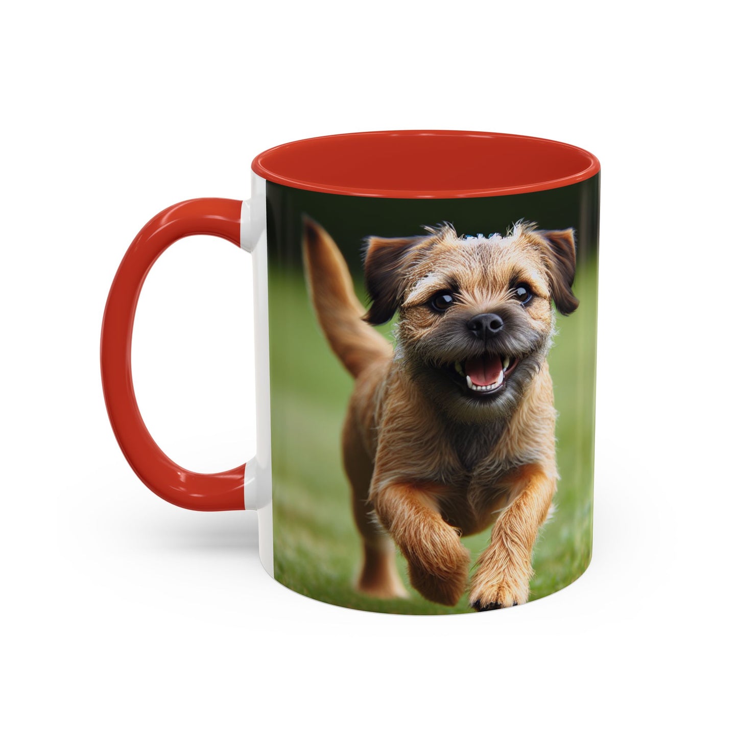Border Terrier Accent Coffee Mug - Perfect Gift for Dog Lovers