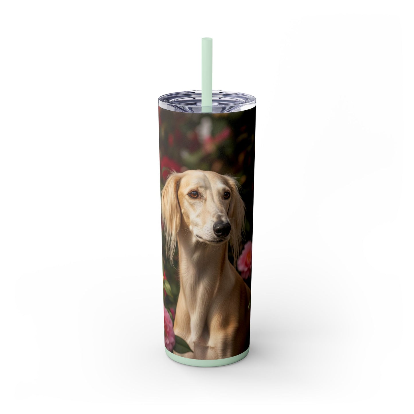Gobelet Saluki chinois avec paille, 590 ml