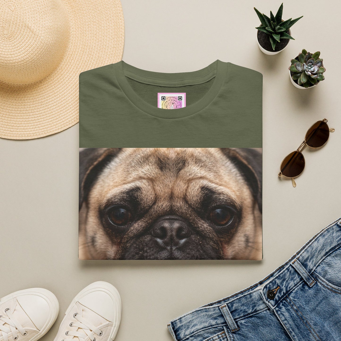 Pug Tee Shirt