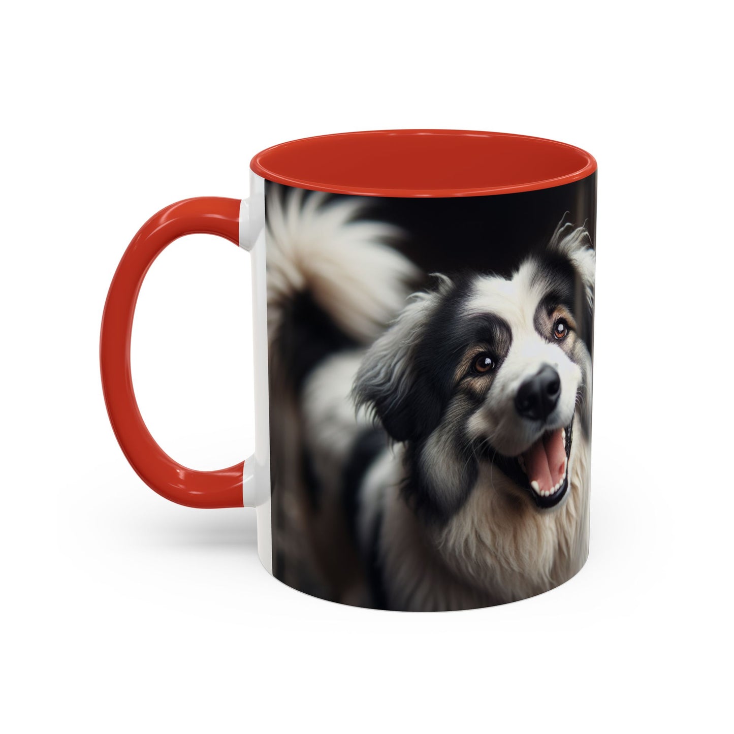 Mug à café avec motif de berger roumain Mioritic - Cadeau idéal pour les amoureux des chiens