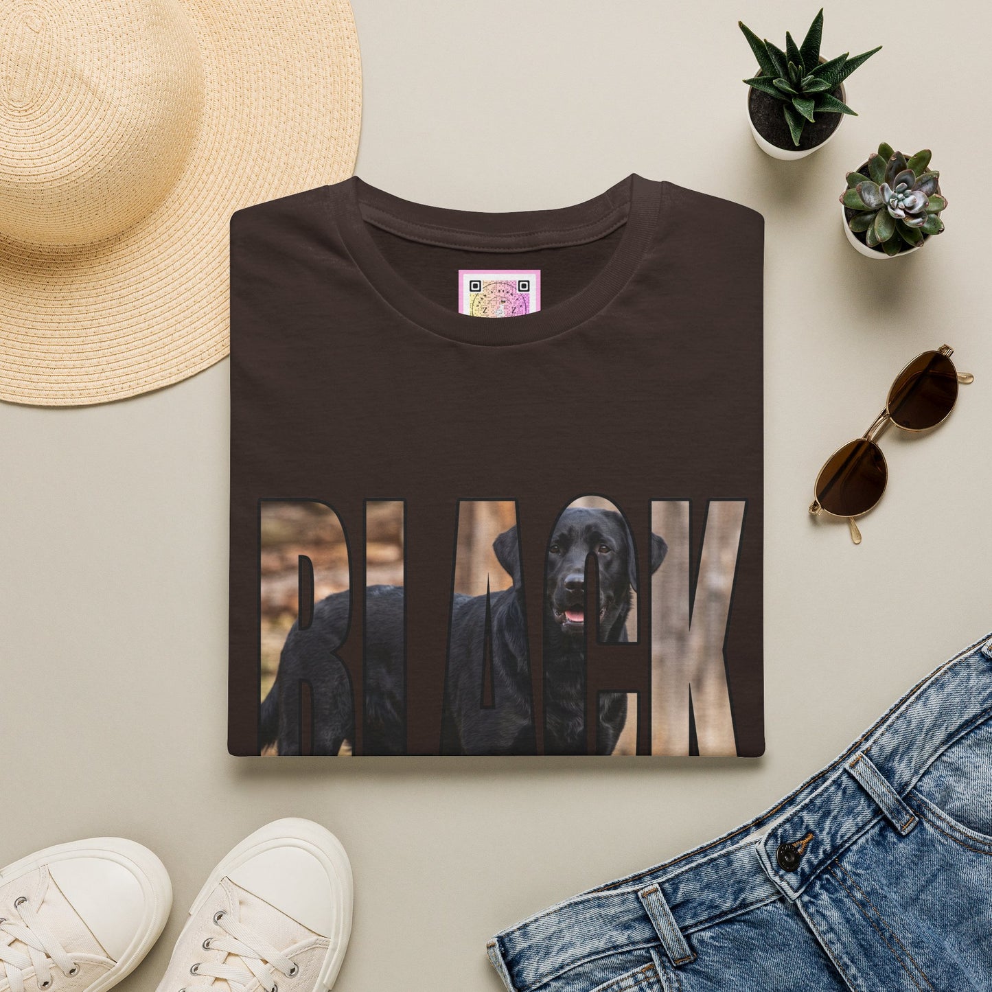 Black Labrador Retriever Tee Shirt