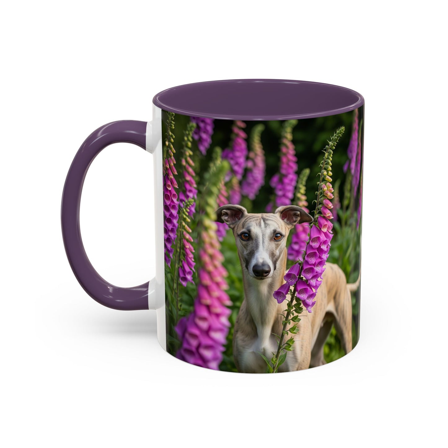 Whippet Accent Coffee Mug - Perfect Gift for Dog Lovers