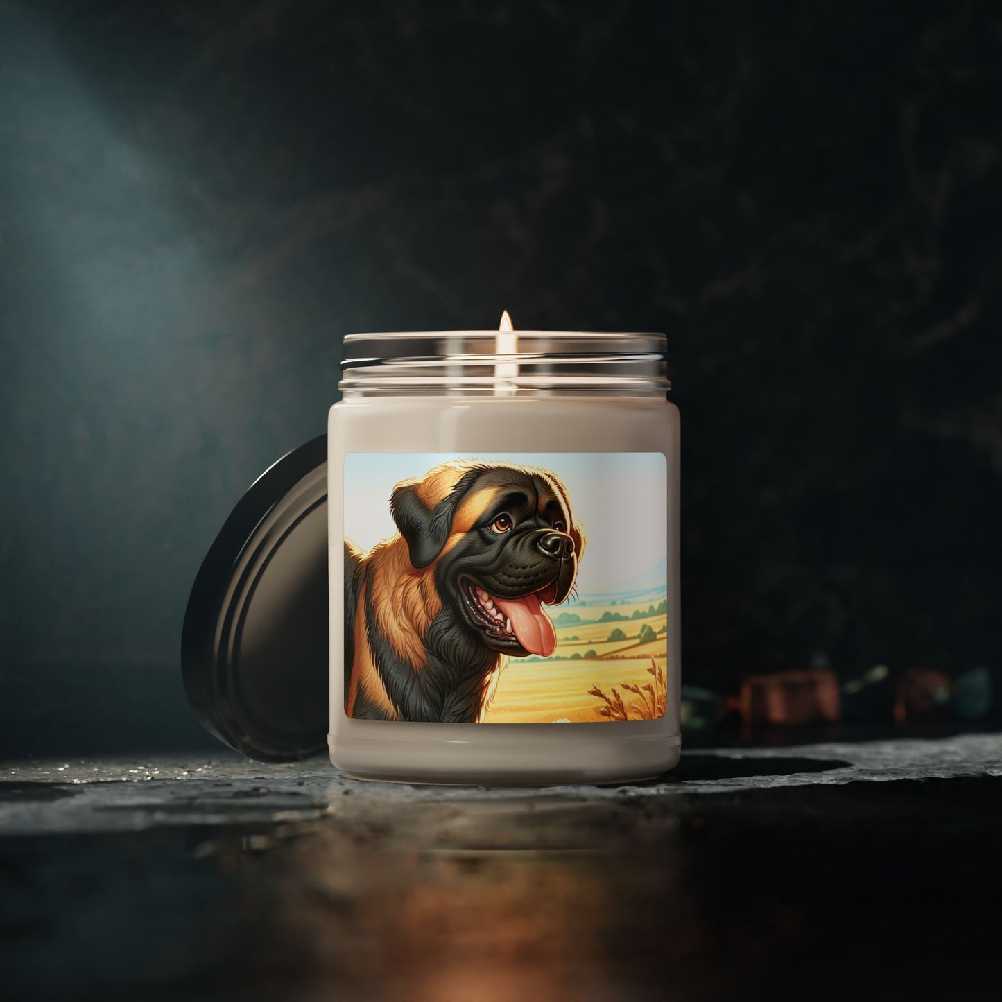 Spanish Mastiff- Scented Soy Candle, 9oz