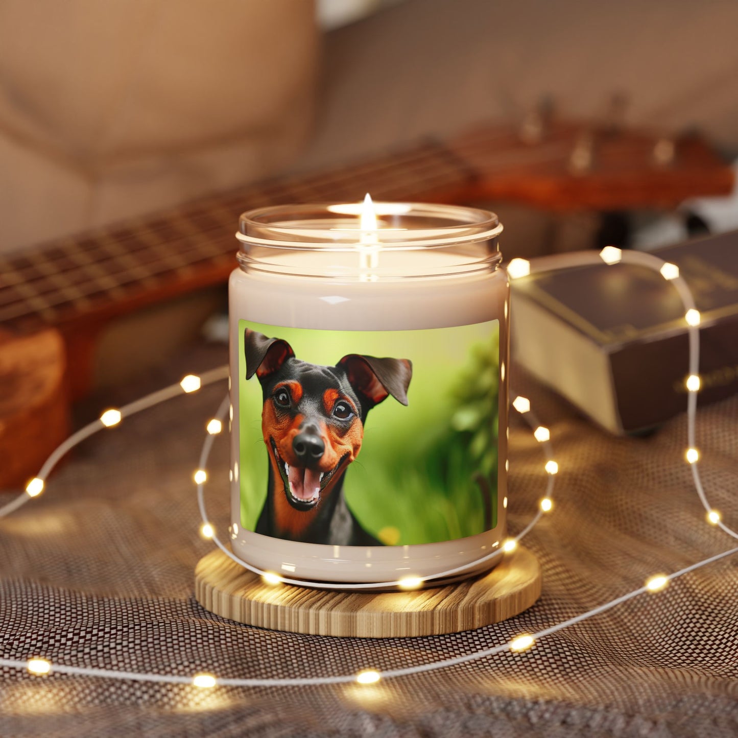 German Pinscher- Scented Soy Candle, 9oz