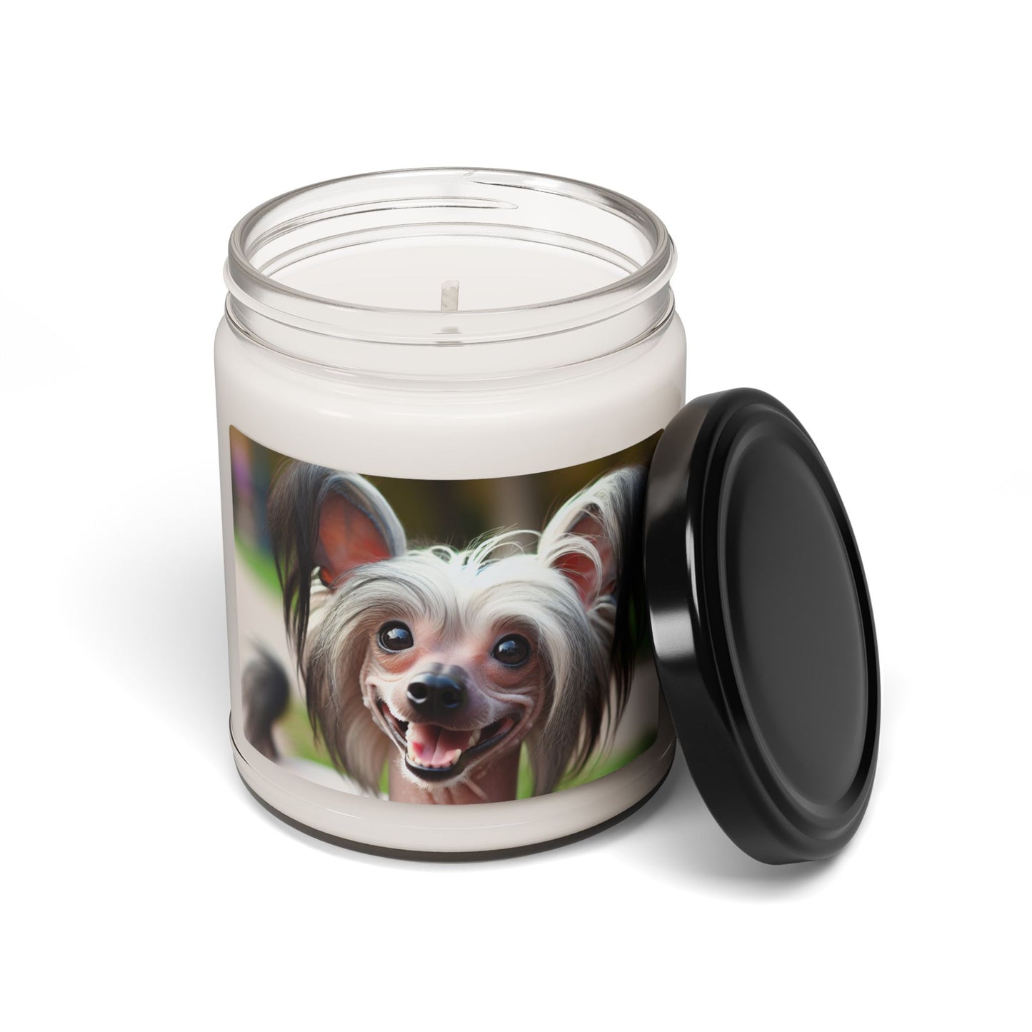 Chinese Crested Dog- Scented Soy Candle, 9oz