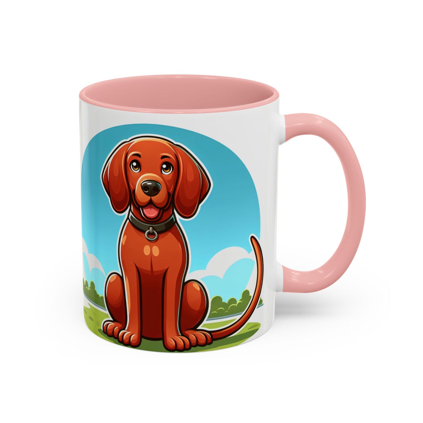 Mug à café Redbone Coonhound - Cadeau idéal pour les amoureux des chiens