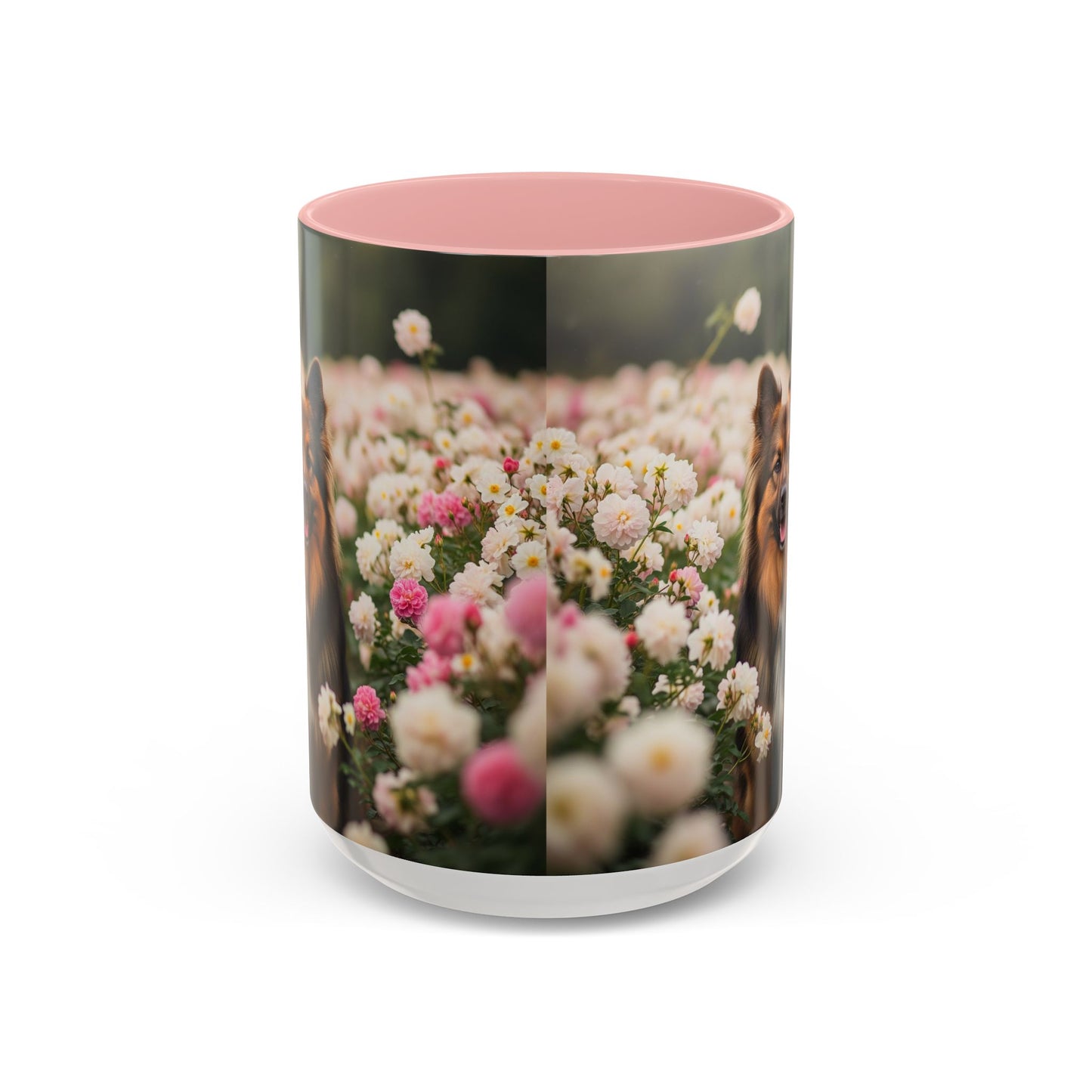 Bohemian Shepherd Accent Coffee Mug - Perfect Gift for Dog Lovers