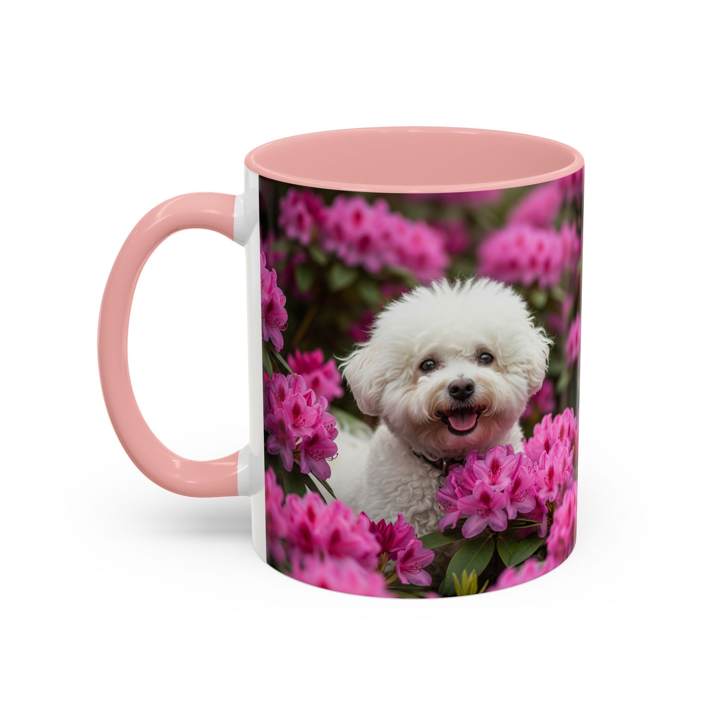 ! Bichon Frise Accent Mug – Ceramic Coffee Cup