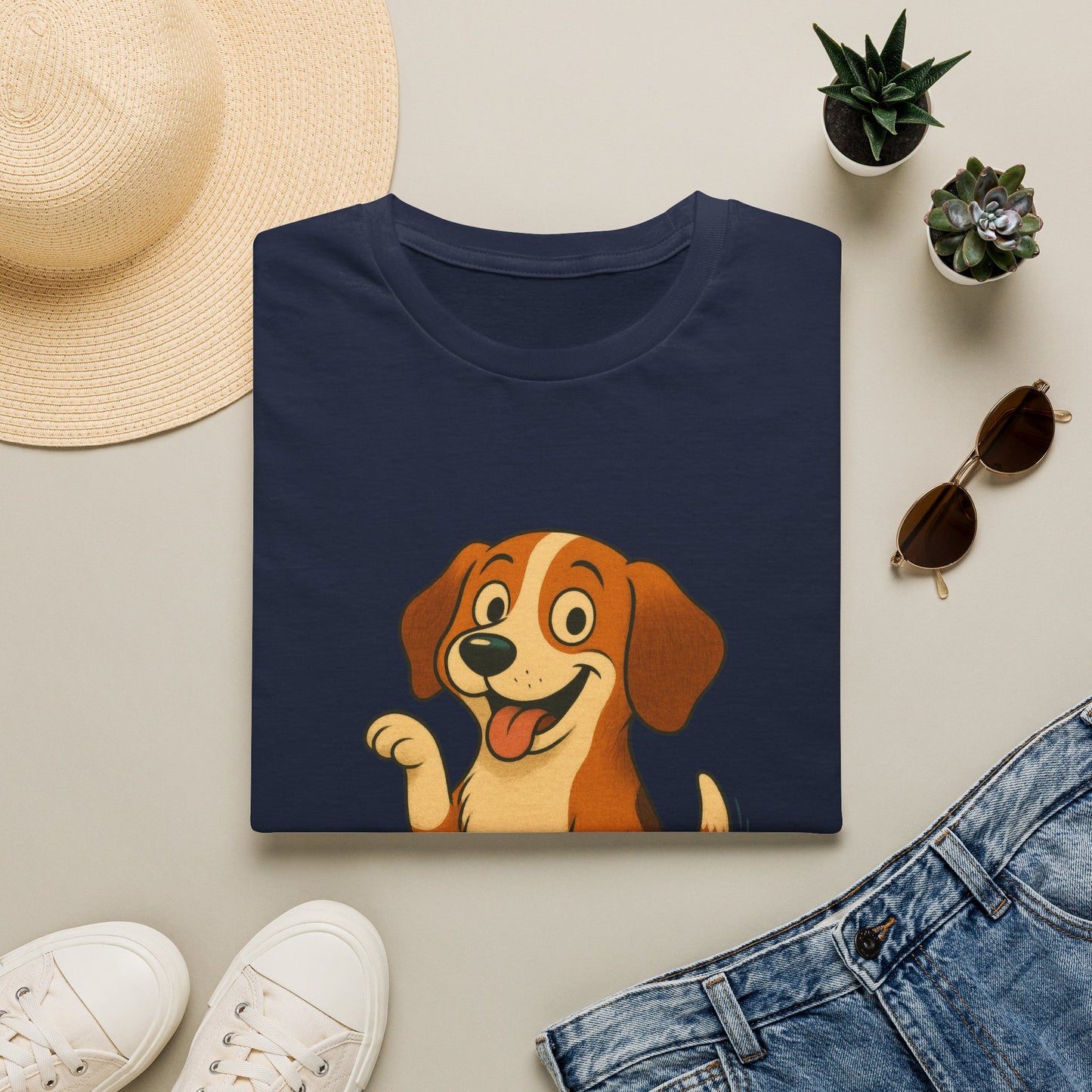 "Are You a Backyard? Because I Really Dig You" Cute Puppy Tee Shirt