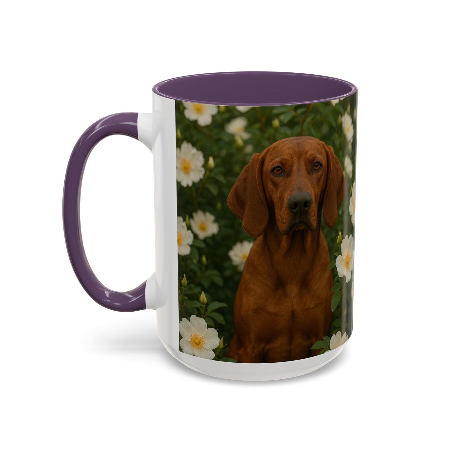 Taza de café con diseño de Redbone Coonhound: el regalo perfecto para los amantes de los perros.