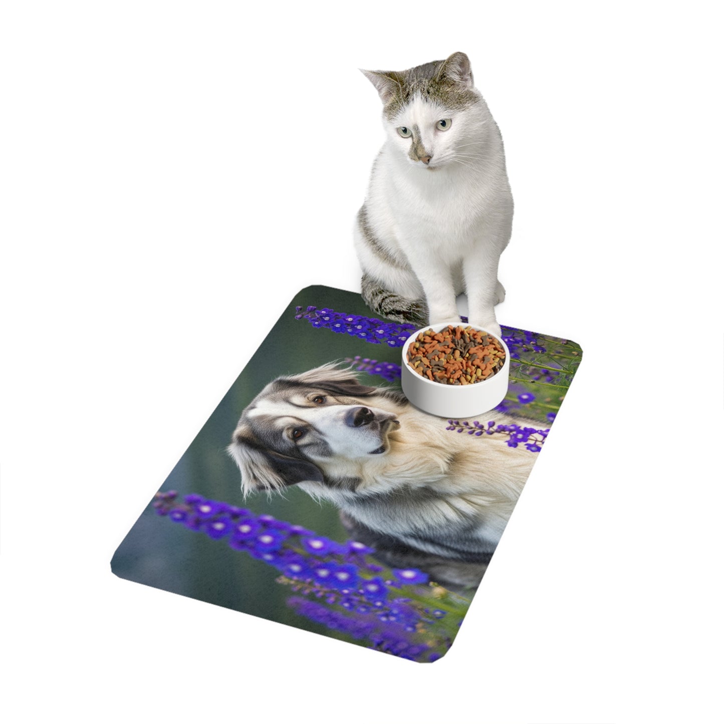 Pet Food Mat (12x18) - Tatra Shepherd Dog