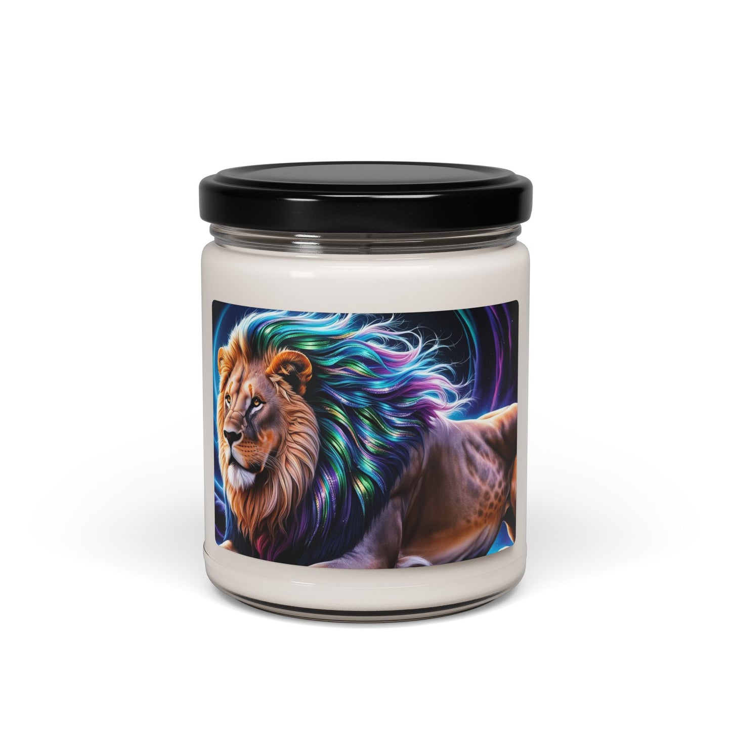 Psychedelic Lion- Scented Soy Candle, 9oz