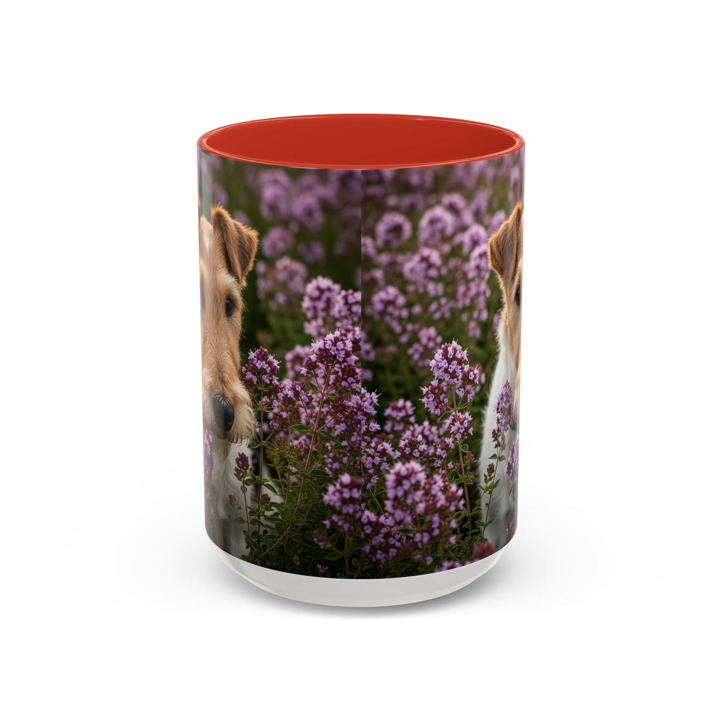 Fox Terrier Accent Coffee Mug - Perfect Gift for Dog Lovers