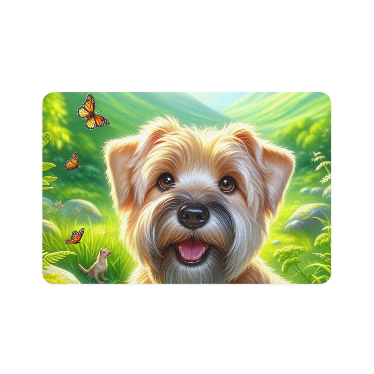 Pet Food Mat (12x18) - Glen of Imaal Terrier