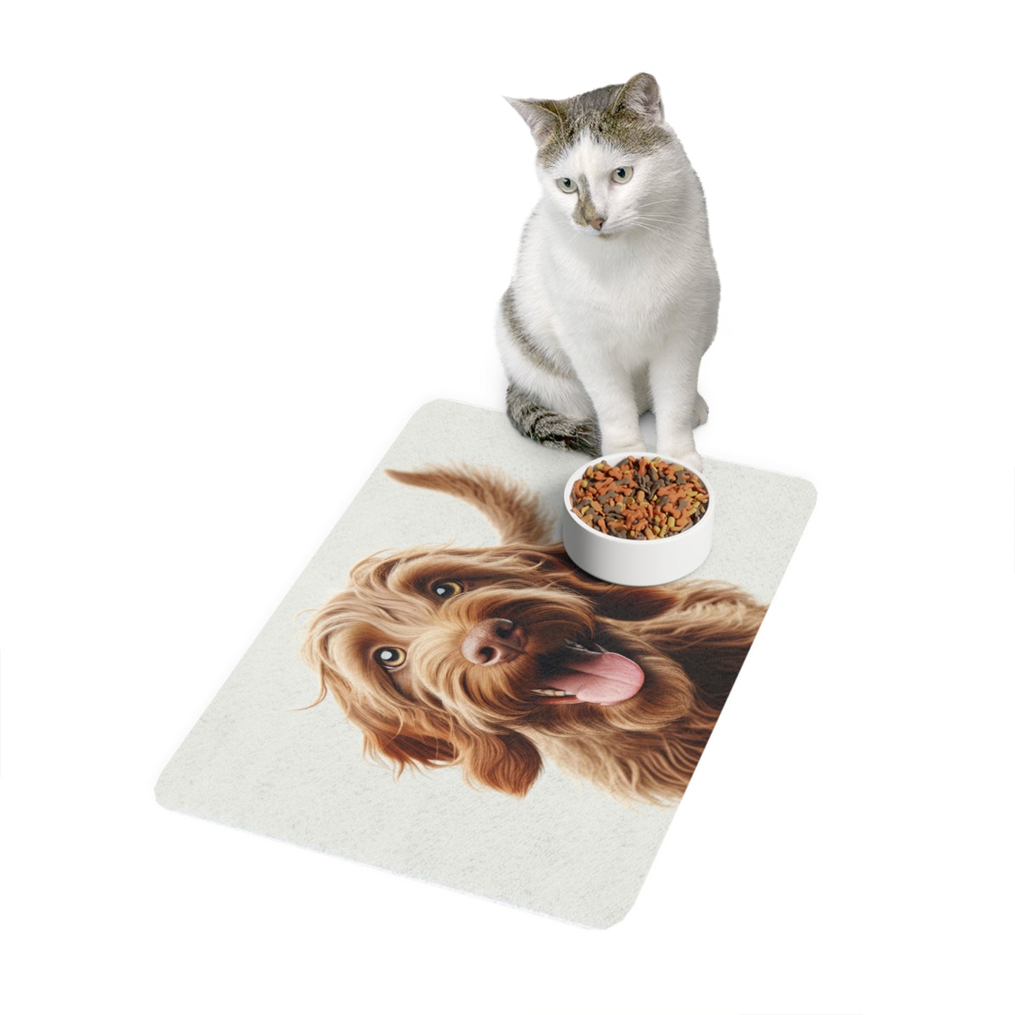 Pet Food Mat (12x18) - Italian Spinone