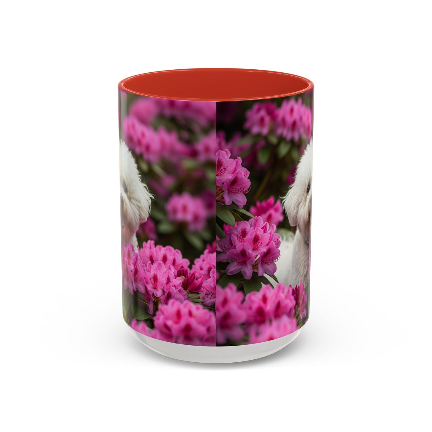 ! Bichon Frise Accent Mug – Ceramic Coffee Cup