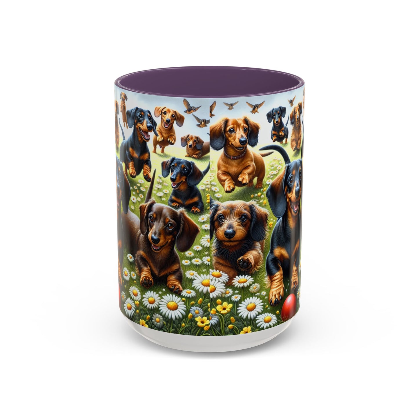 Dachshund Accent Coffee Mug - Perfect Gift for Dog Lovers