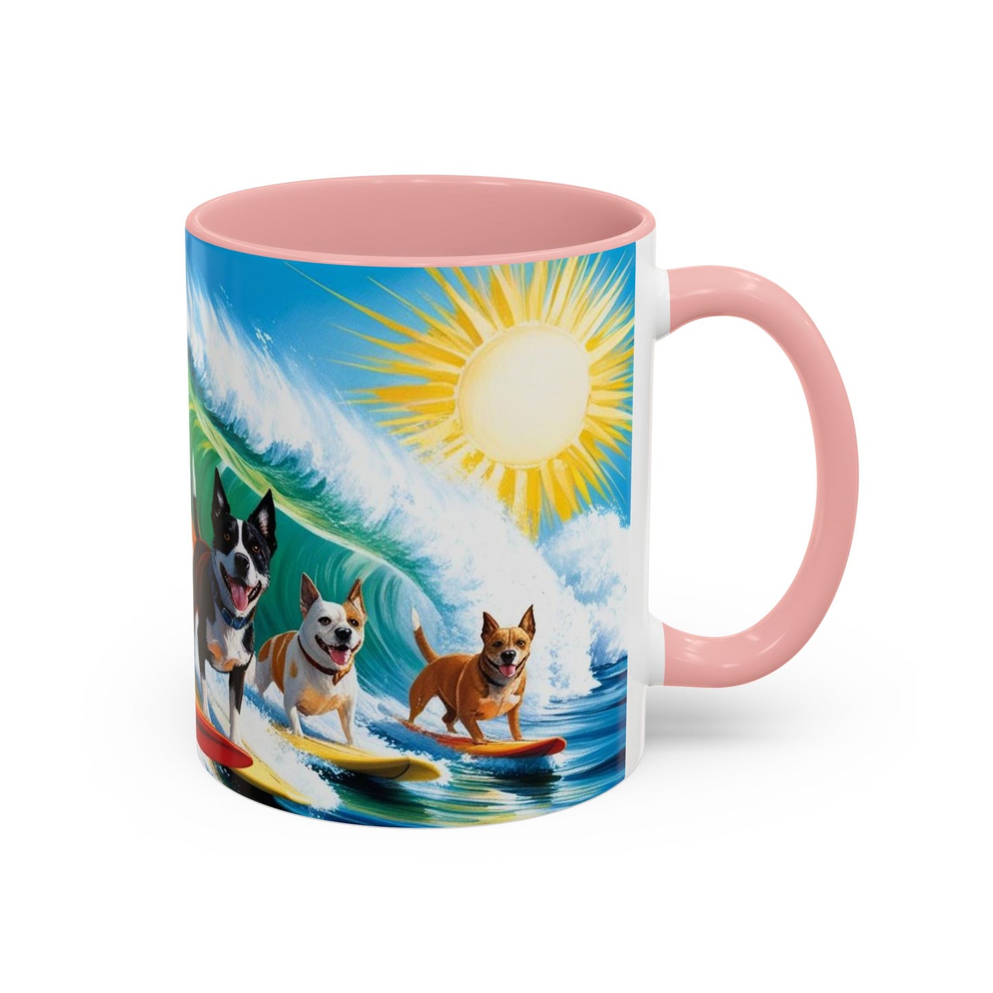 Taza de café con detalles de Surf Dogs: el regalo perfecto para los amantes de los perros