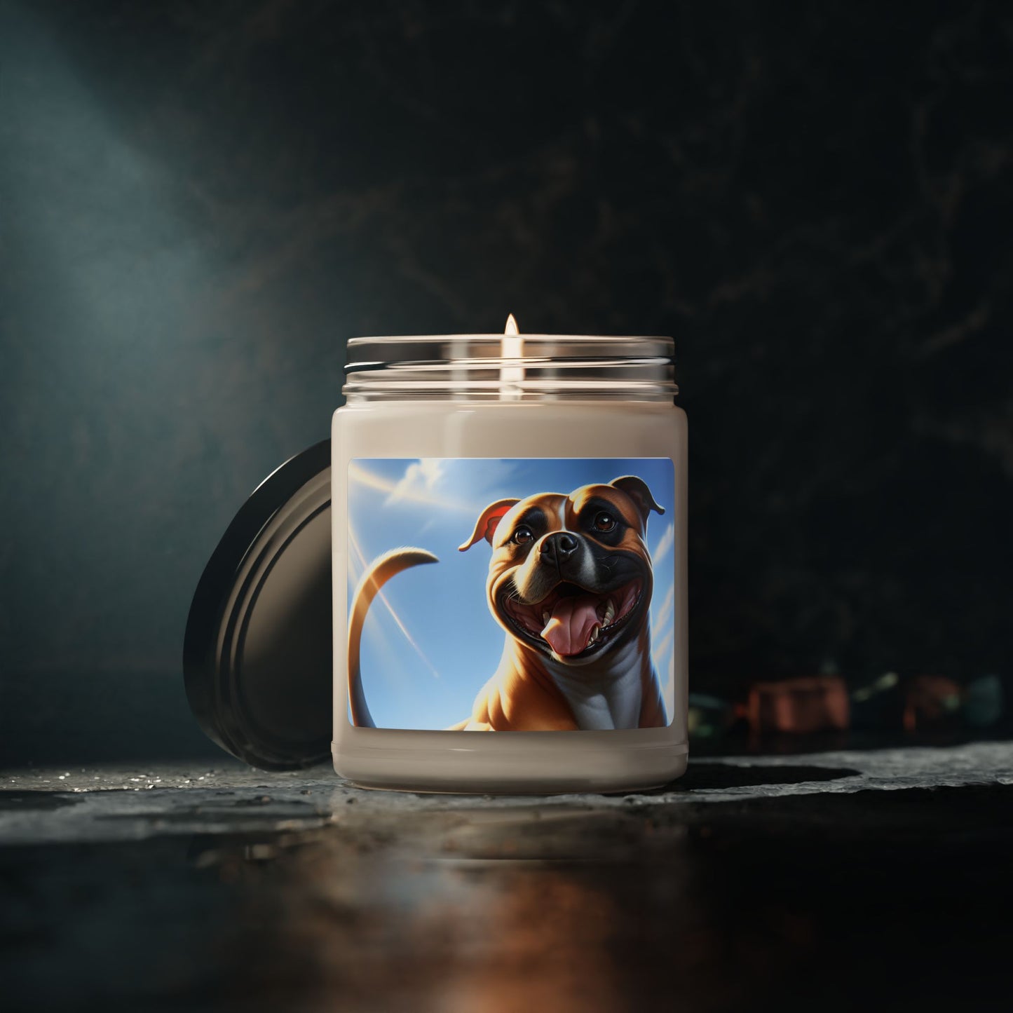 American Staffordshire Terrier- Scented Soy Candle, 9oz