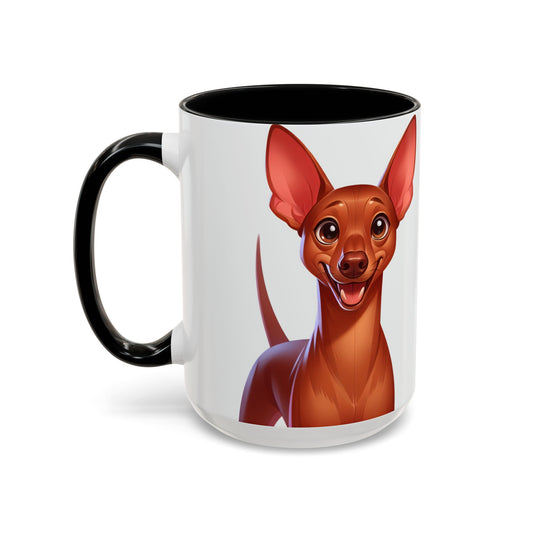 Cirneco dell'Etna Accent Coffee Mug - Perfect Gift for Dog Lovers