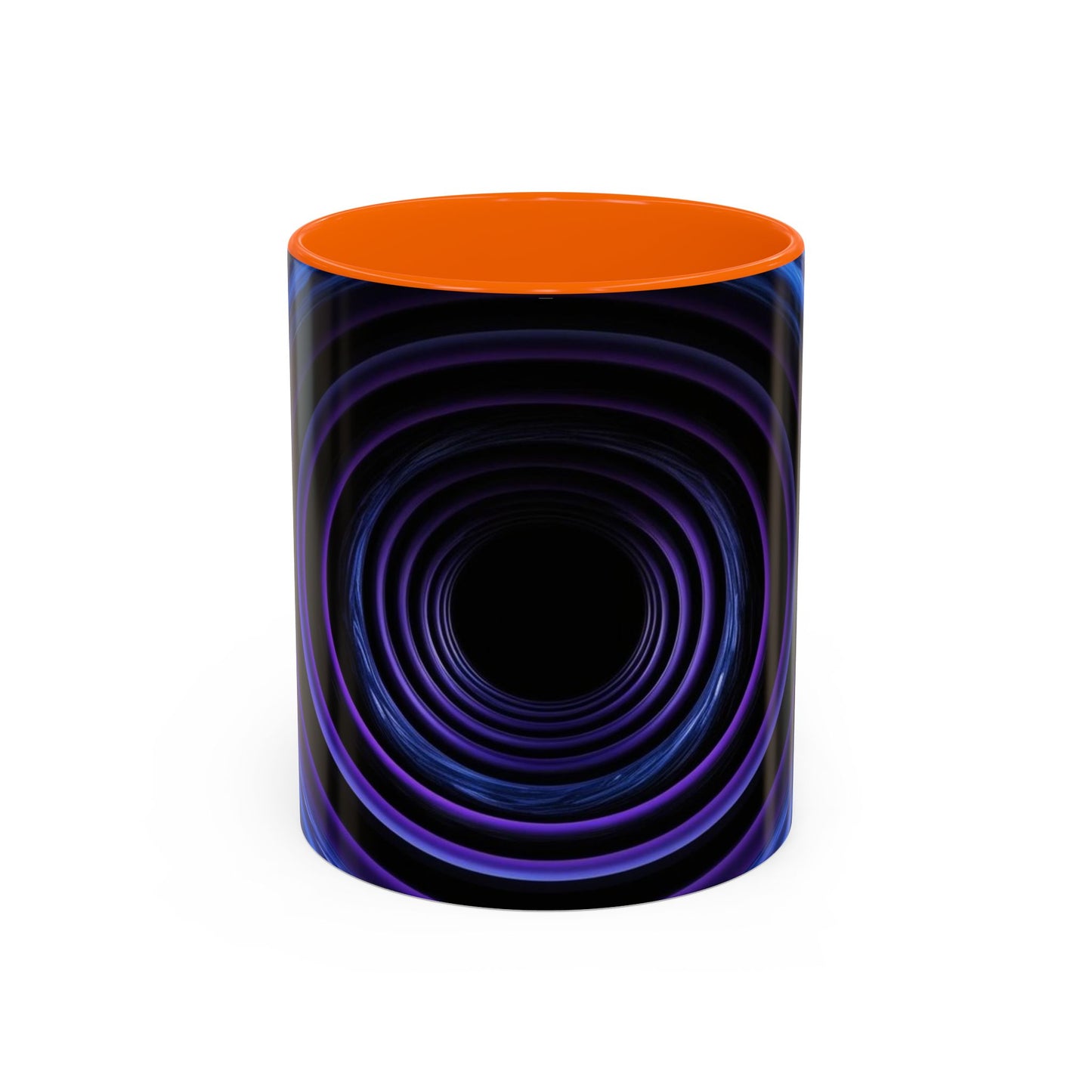 Optical Illusion Accent Mug – Ceramic Coffee Cup