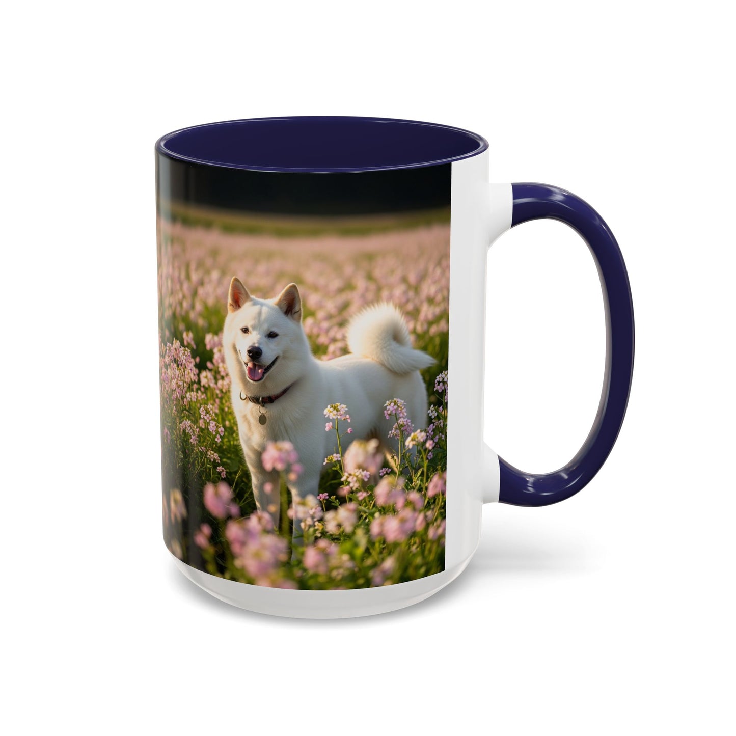 Mug Kishu Ken Accent Coffee - Cadeau idéal pour les amoureux des chiens