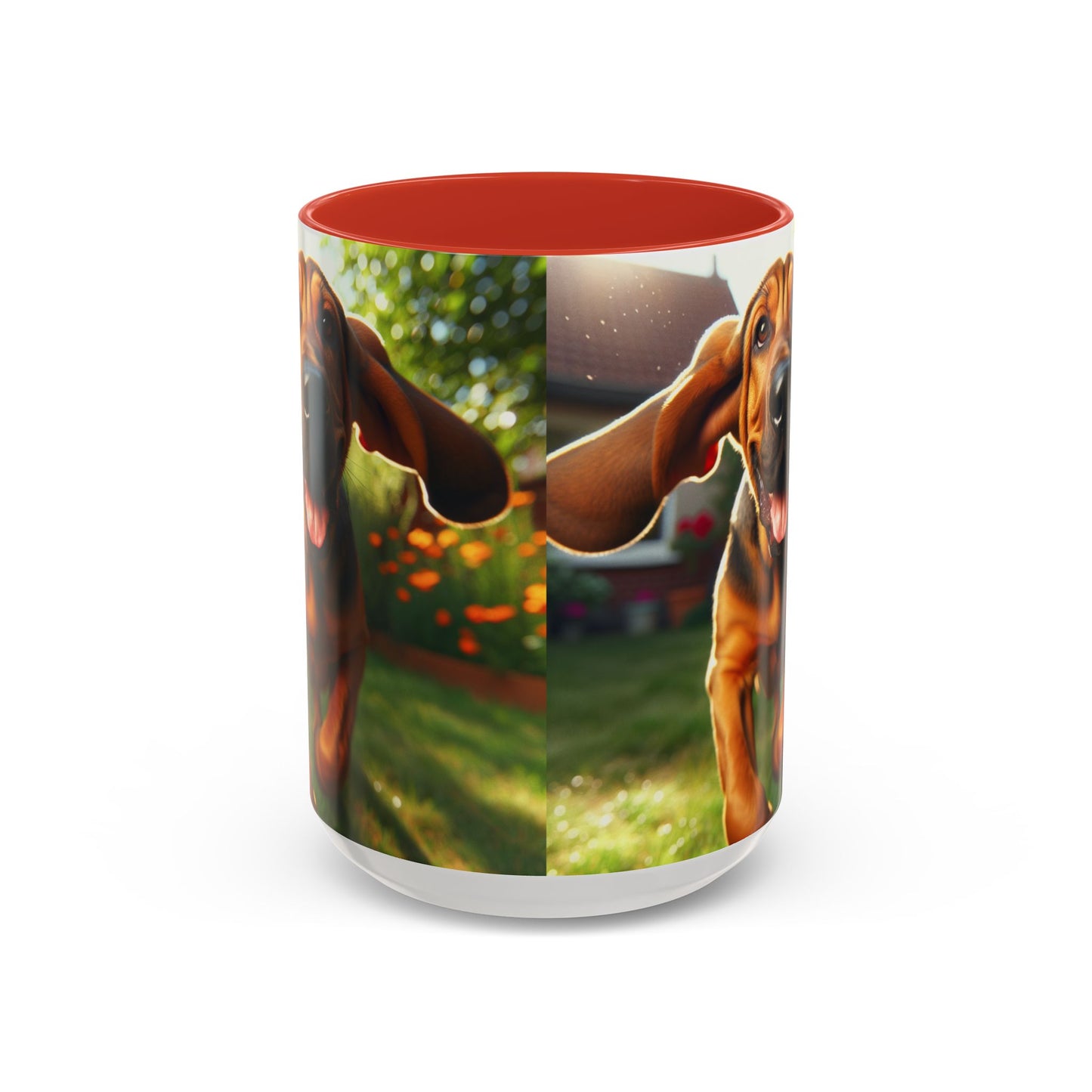 Bloodhound Accent Coffee Mug - Perfect Gift for Dog Lovers