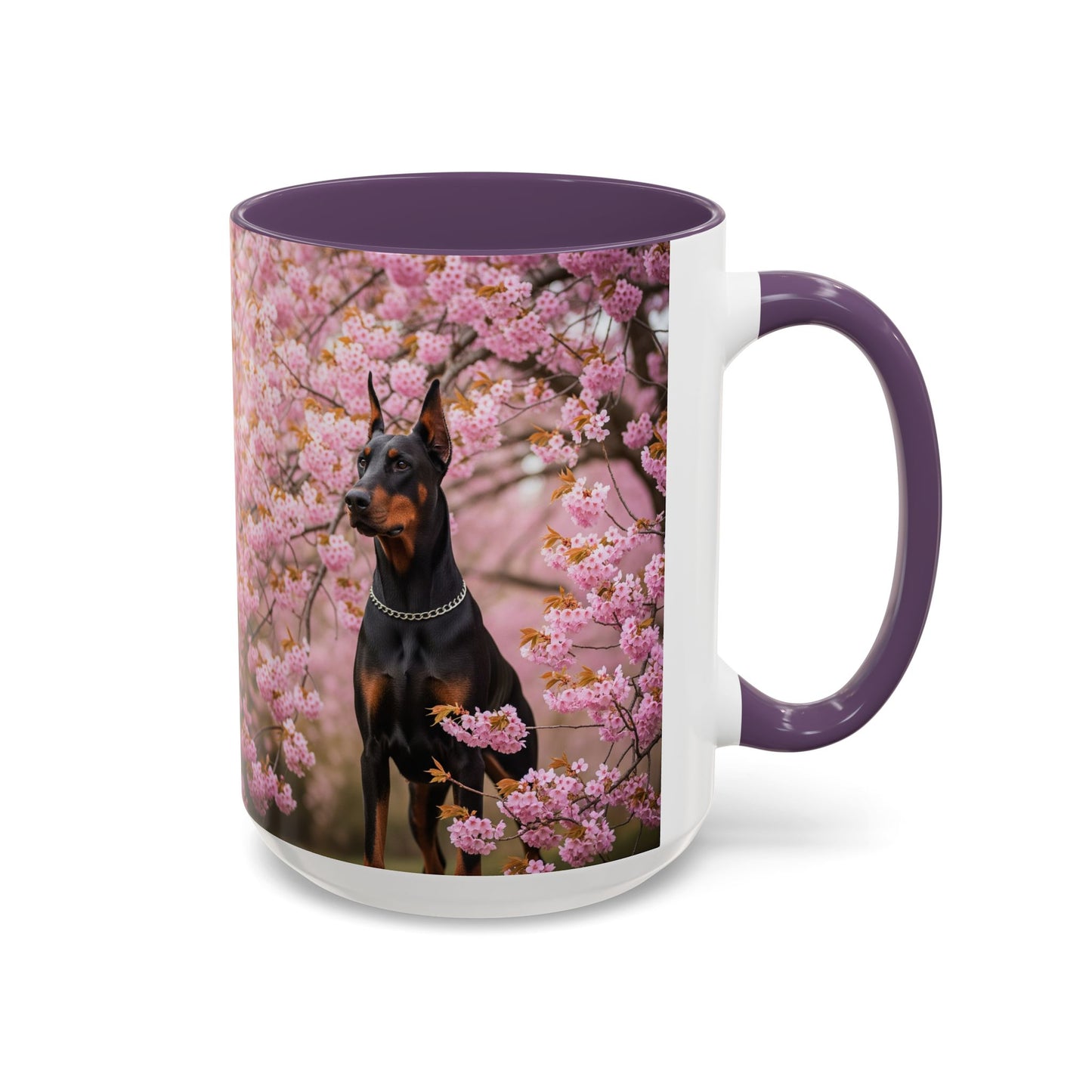 Doberman Accent Coffee Mug - Perfect Gift for Dog Lovers