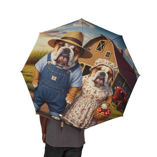 Bulldog Semi-Automatic Foldable Umbrella
