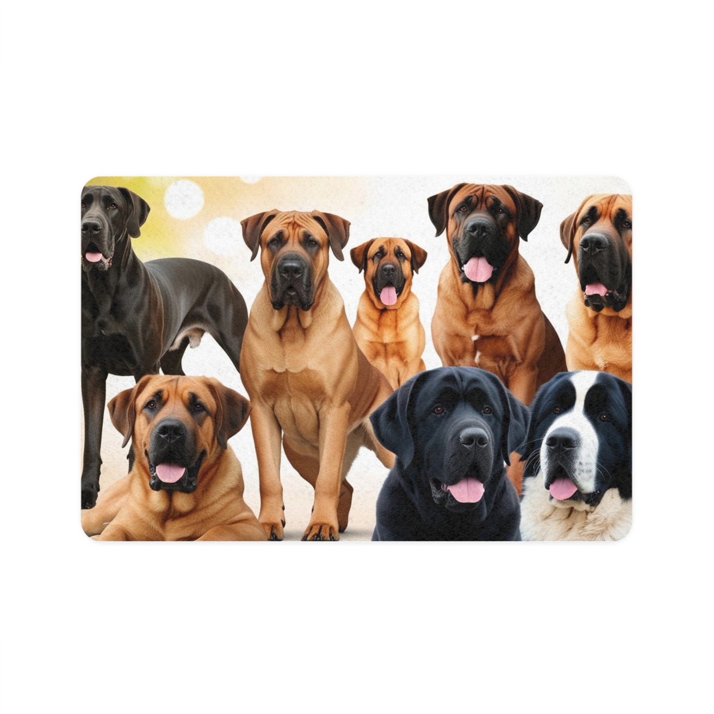 Pet Food Mat (12x18) - Big Dogs