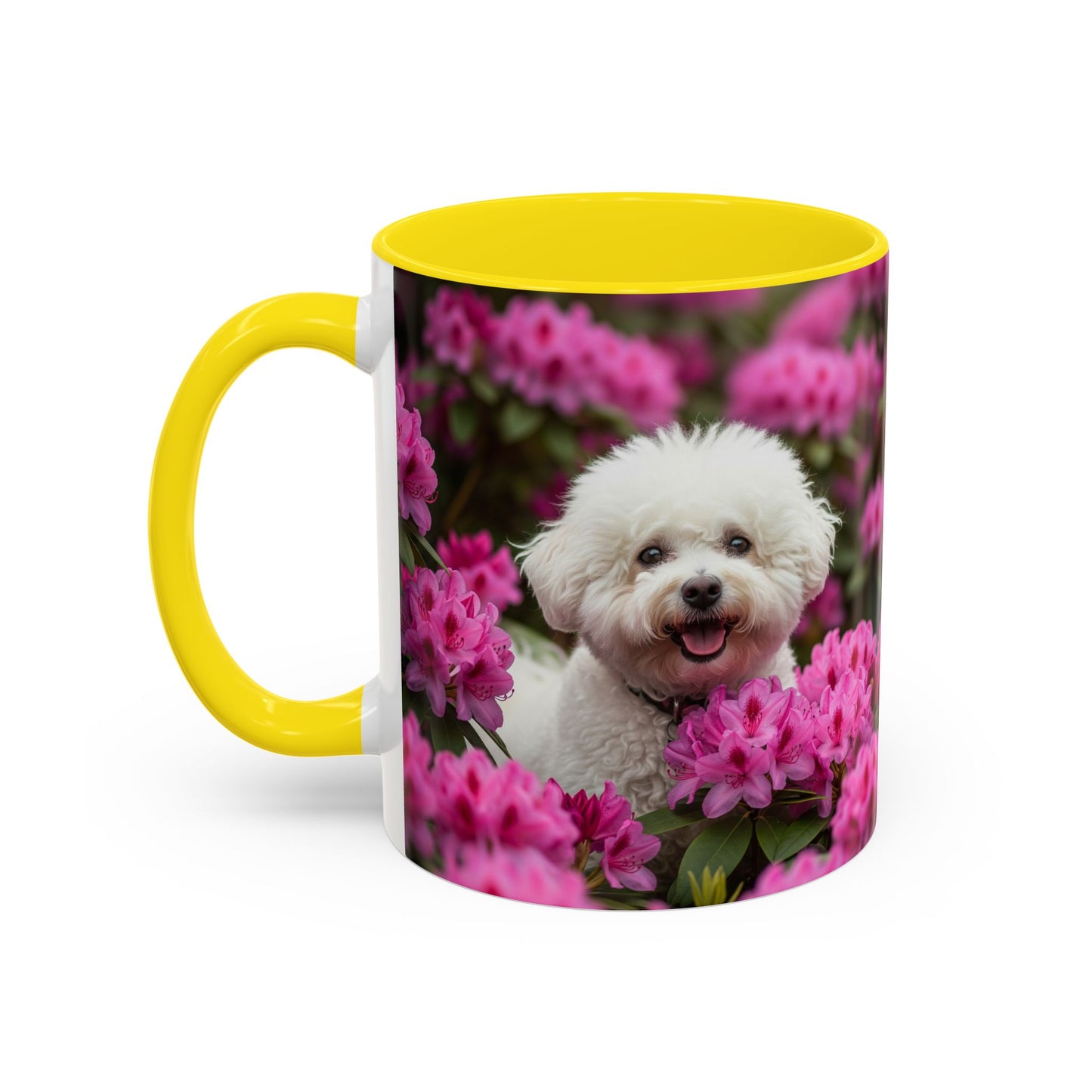 ! Bichon Frise Accent Mug – Ceramic Coffee Cup