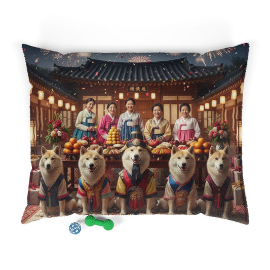 Korean Jindo Dog Pet Bed