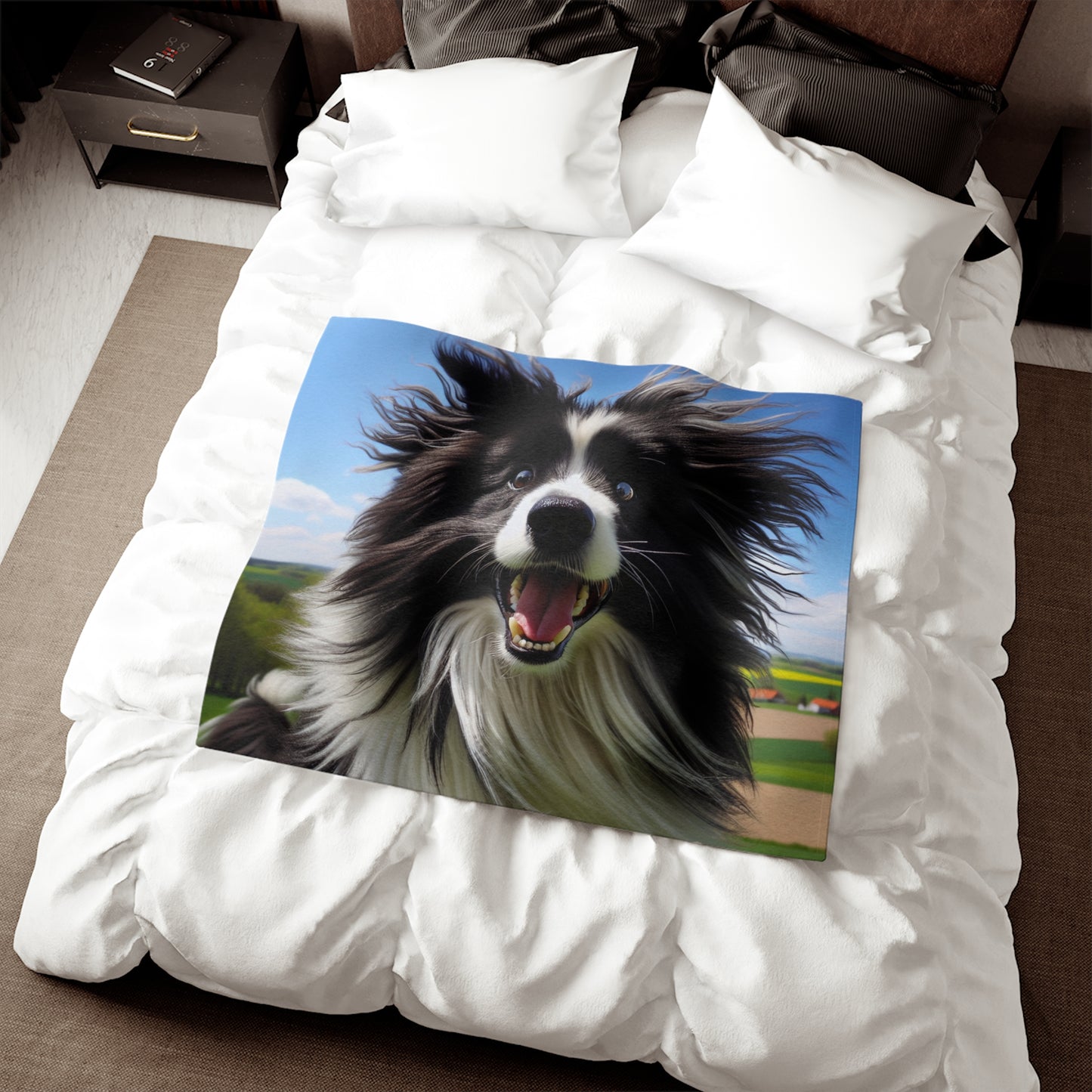 Sweatshirt Blanket – Plush Fleece Throw, 2 Size Options
