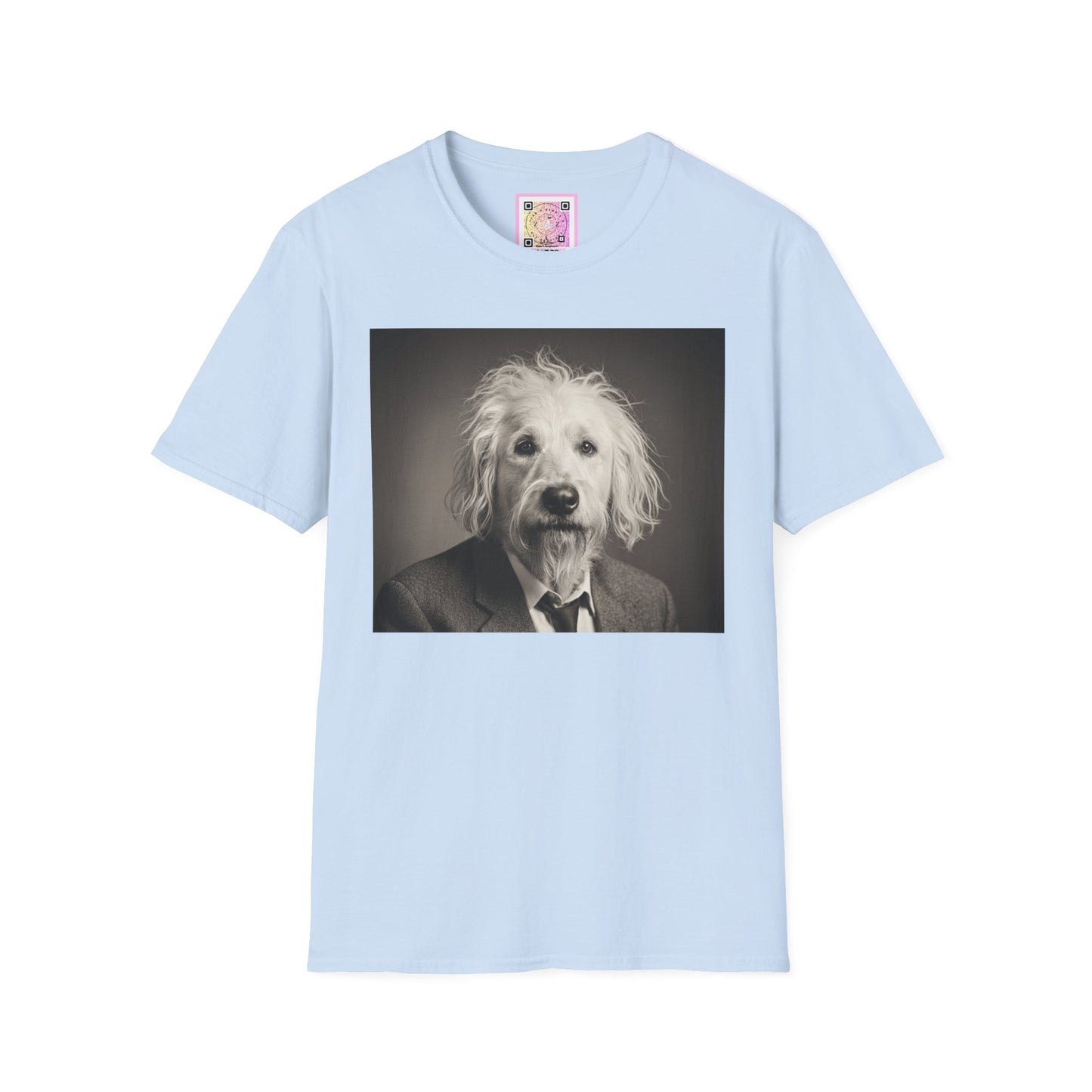 Canine Canvas Collection: Einstein/Sasse Homage Tee Shirt