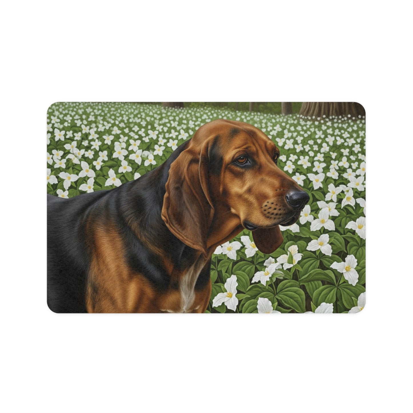 Pet Food Mat (12x18) - Treeing Walker Coonhound