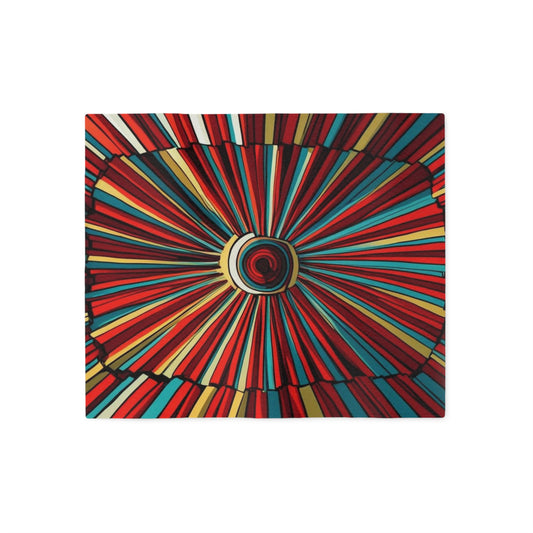 Optical Illusion Sweatshirt Blanket