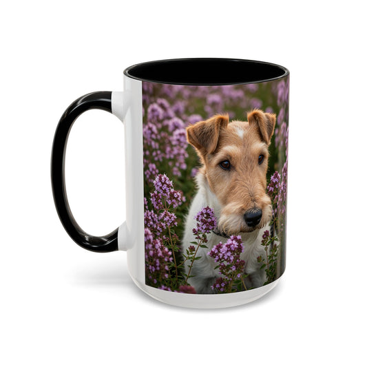 Fox Terrier Accent Coffee Mug - Perfect Gift for Dog Lovers