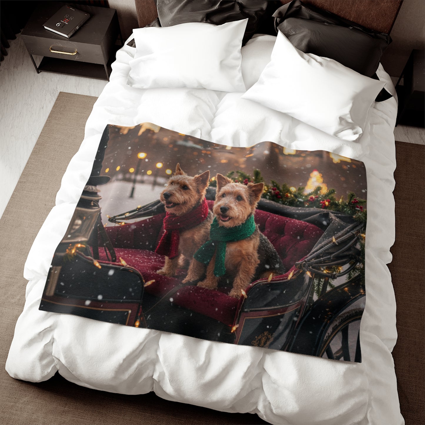 Holiday Carriage Blanket