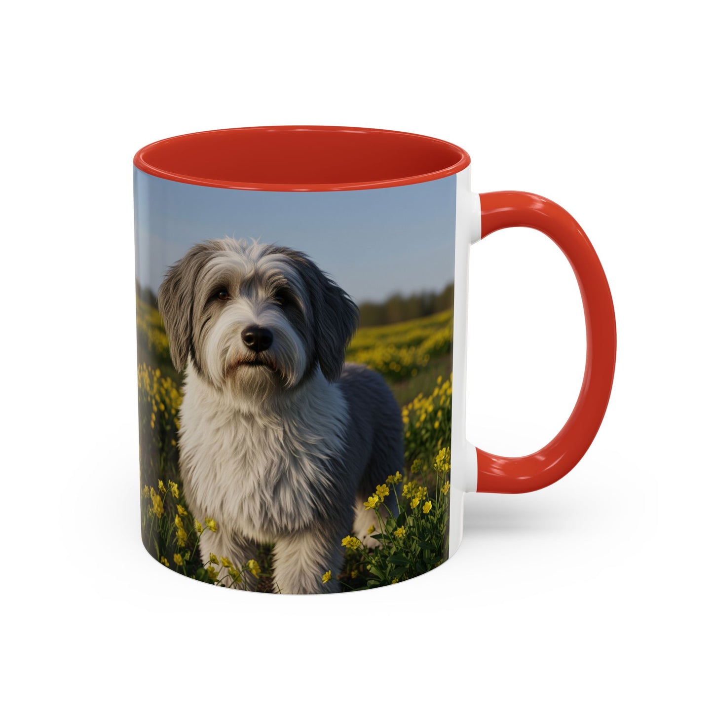 Taza de café con diseño de perro pastor polaco de las tierras bajas: el regalo perfecto para los amantes de los perros.