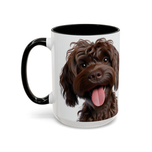 Mug à café à motif épagneul Pont-Audemer - Cadeau idéal pour les amoureux des chiens