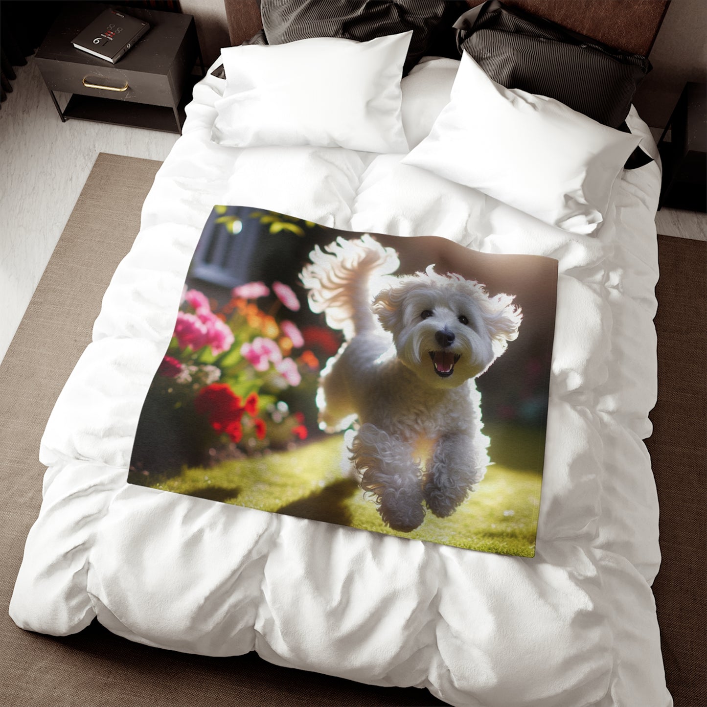 Westiepoo Sweatshirt Blanket